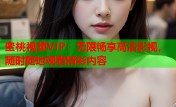 蜜桃视频VIP：无限畅享高清影视，随时随地观看精彩内容